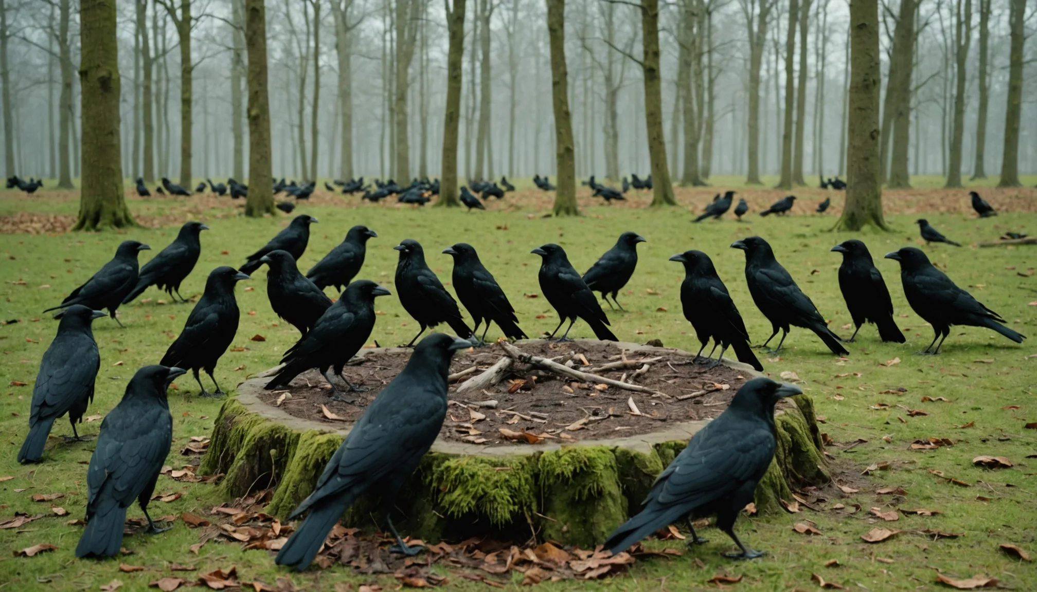 Quand les corbeaux revendiquent leurs droits : un combat inattendu